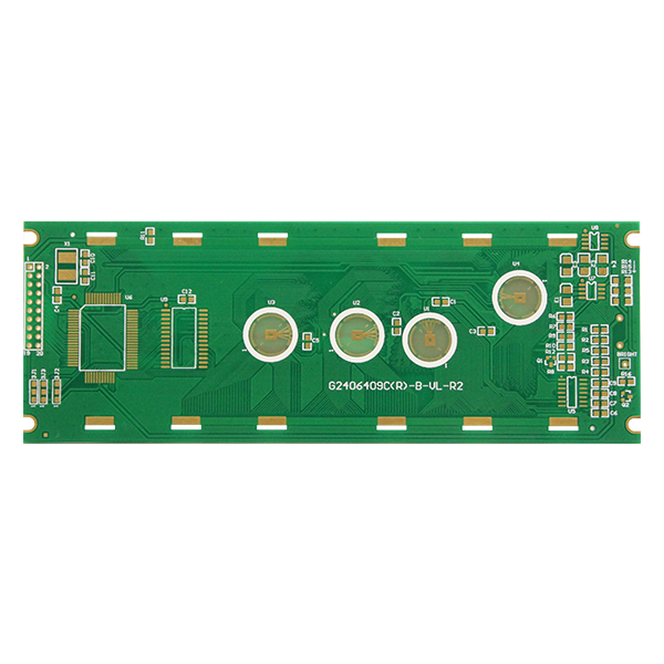 Double-sided immersion gold communication board